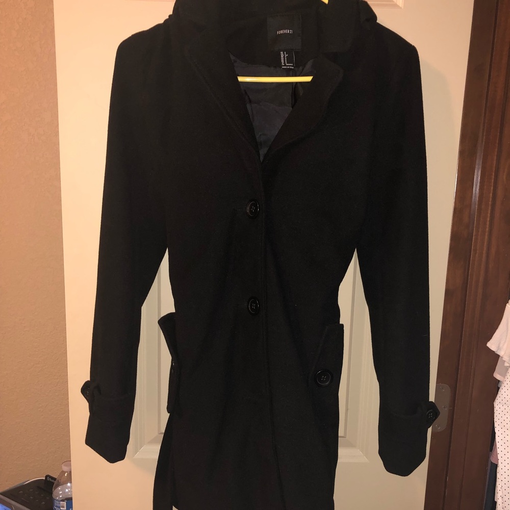 Black Pea Coat